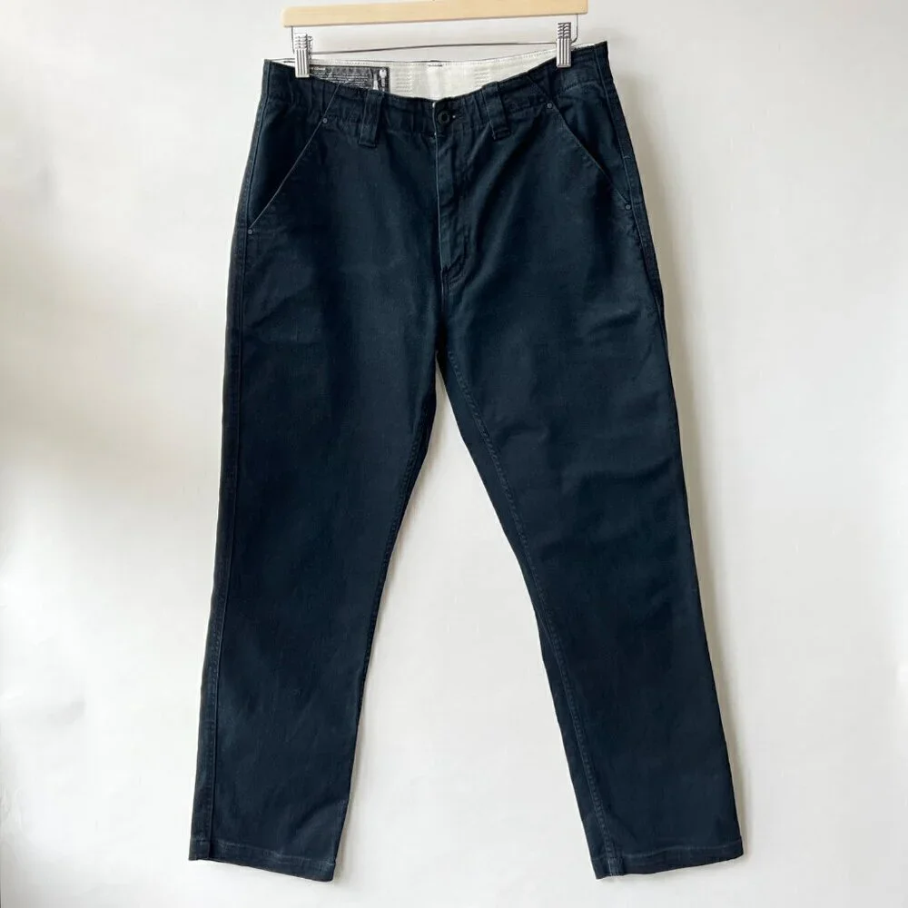 Ralpha relaxed fit Cotton Mechanic trousers pants , navy, Size 34 M52